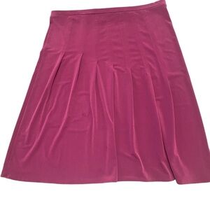 Axcess by Liz Claiborne Stretch A-Line Pleated Skirt small-0645